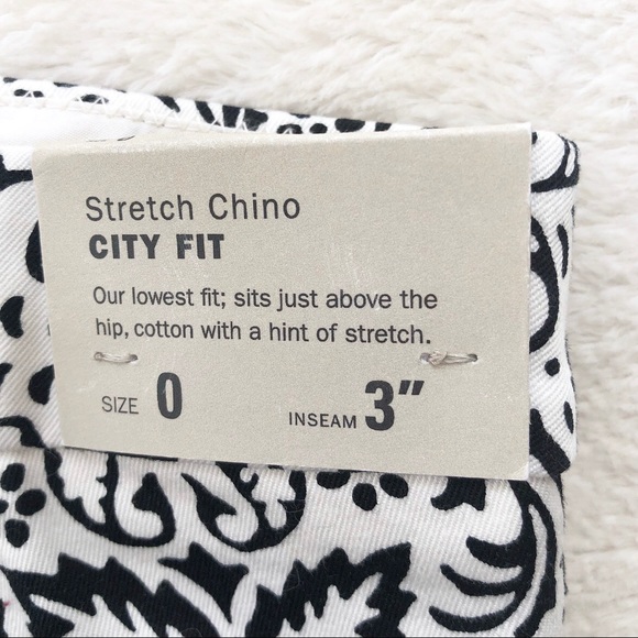 J.Crew Factory | Printed City Fit Chino Shorts NWT - Picture 2 of 12